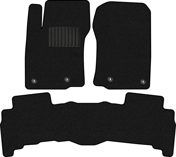Изображение товара Комплект ковриков для авто Alicosta 0685_1_PR-6 для Lexus GX460 II SUV/J150+задний ряд 2013-н.в. (ворс, черный)