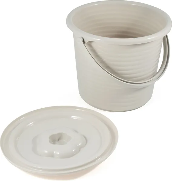 Изображение товара Ведро Runis 6-255 (5л, серо-бежевый)