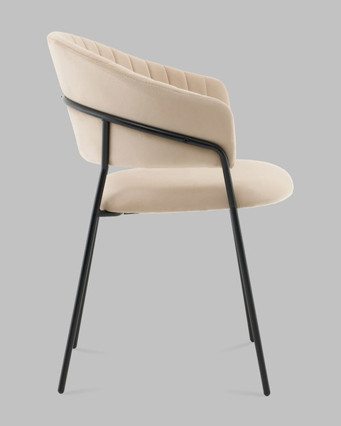 Изображение товара Стул Stool Group Бруно / AV 433-H06-08 (велюр кремовый)