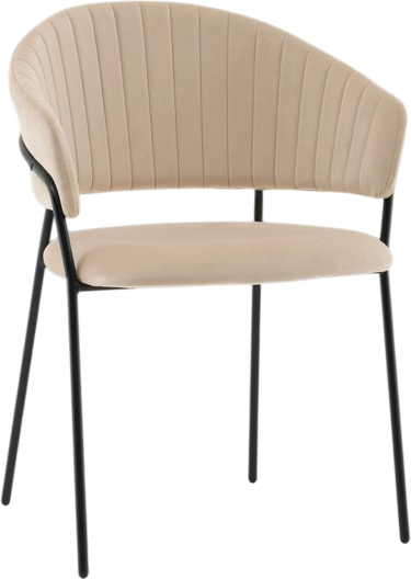 Изображение товара Стул Stool Group Бруно / AV 433-H06-08 (велюр кремовый)