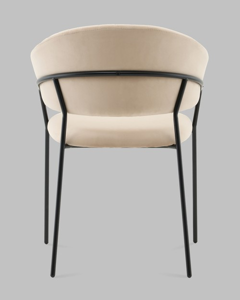 Изображение товара Стул Stool Group Бруно / AV 433-H06-08 (велюр кремовый)