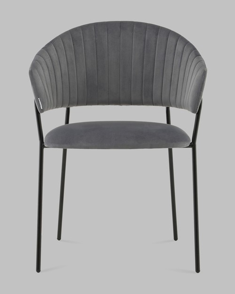 Изображение товара Стул Stool Group Бруно / AV 433-H15-08 (велюр серый)