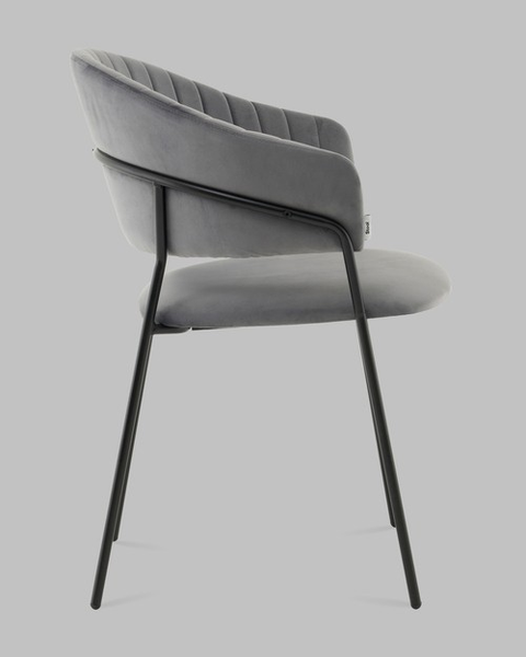 Изображение товара Стул Stool Group Бруно / AV 433-H15-08 (велюр серый)