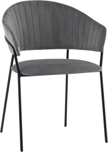 Изображение товара Стул Stool Group Бруно / AV 433-H15-08 (велюр серый)