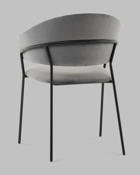 Изображение товара Стул Stool Group Бруно / AV 433-H15-08 (велюр серый)