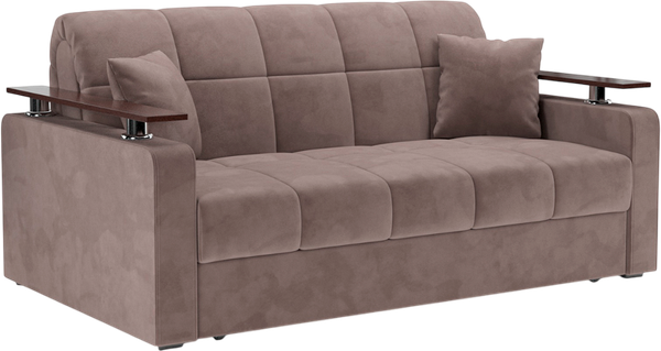 Изображение товара Диван Mebel-Ars Аккордеон Бакли НПБ 155x200 (Vivaldi капучино)