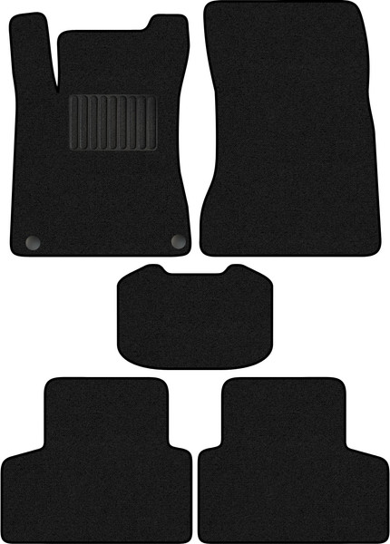 Изображение товара Комплект ковриков для авто Alicosta 1677_1_PR-6 для Mercedes-Benz GLB-Class SUV/X247 2019-н.в. (ворс, черный)