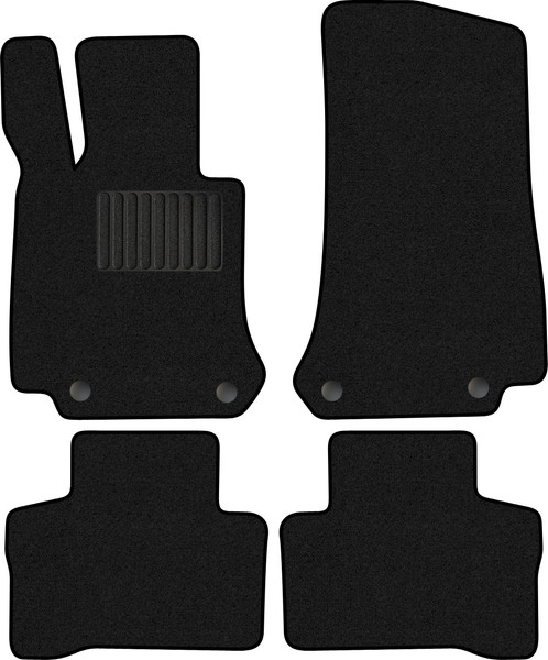 Изображение товара Комплект ковриков для авто Alicosta 2375_1_PR-6 для Mercedes-Benz GLC Coupe I SUV/C253 (ворс, черный)