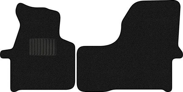 Изображение товара Комплект ковриков для авто Alicosta 0854_1_PR-6 для Mercedes-Benz Sprinter II W906 2006-2013 (ворс, черный)