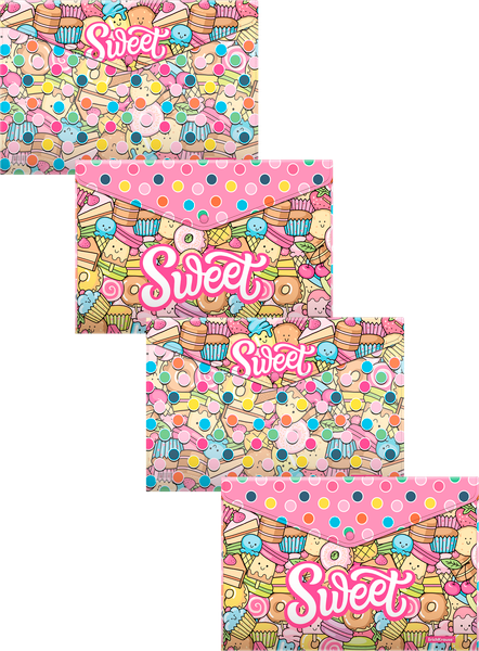 Изображение товара Набор папок Erich Krause Sweet Paradise / 55108 (4шт)