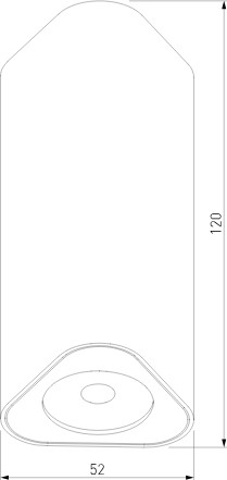 Изображение товара Потолочный светильник Elektrostandard 25110/LED 8W 4000K (черный)