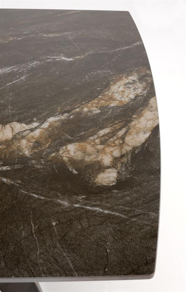 Изображение товара Обеденный стол Halmar Armani (черный мрамор/черный)