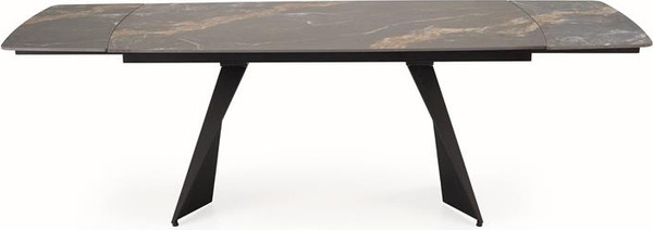 Изображение товара Обеденный стол Halmar Armani (черный мрамор/черный)