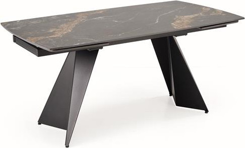 Изображение товара Обеденный стол Halmar Armani (черный мрамор/черный)