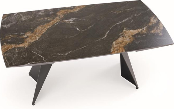 Изображение товара Обеденный стол Halmar Armani (черный мрамор/черный)