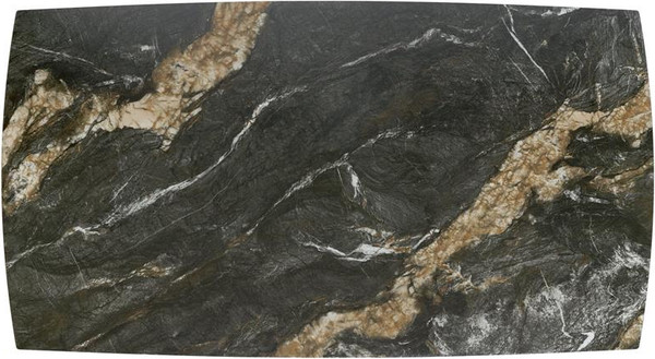 Изображение товара Обеденный стол Halmar Armani (черный мрамор/черный)