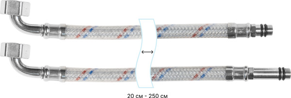 Изображение товара Гибкая подводка Центр Сантехники ГП002266