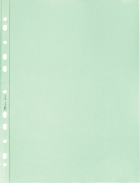 Изображение товара Набор файлов Brauberg 272676 (100шт, зеленый)