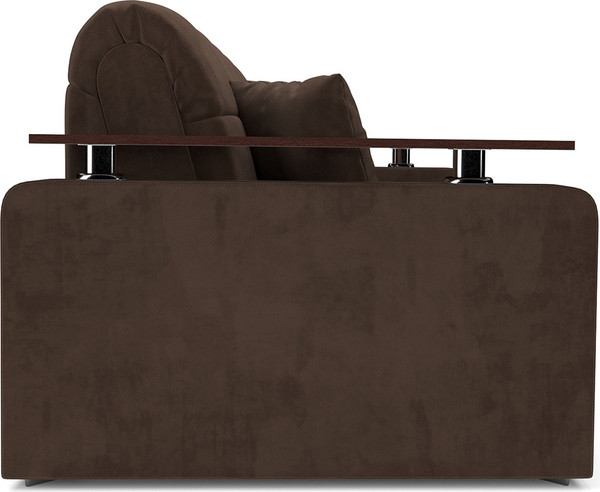 Изображение товара Диван Mebel-Ars Аккордеон Бакли НПБ 155x200 (велюр молочный шоколад НВ-178/13)