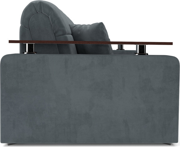 Изображение товара Диван Mebel-Ars Аккордеон Бакли НПБ 155x200 (велюр серо-синий HB-178/26)