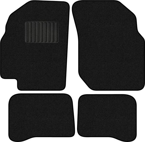 Изображение товара Комплект ковриков для авто Alicosta 0922_1_PR-6 для Nissan Almera II хэтчбек 5дв/седан/N16 2000-2006 (ворс, черный)