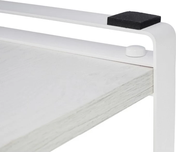 Изображение товара Подставка настольная для кухни Rexant Двухъярусная / 38-0676 (дуб харбор/белый)