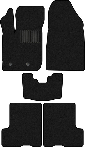 Изображение товара Комплект ковриков для авто Alicosta 2459_1_PR-6 для Renault Duster II SUV/HM 2020-н.в. (ворс, черный)