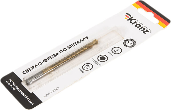 Изображение товара Сверло Kranz KR-91-0583