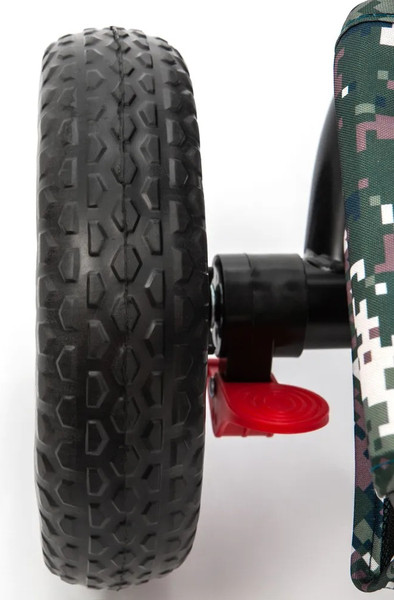 Изображение товара Трехколесный велосипед с ручкой ZigZag Classic 10/8 5588 / 33550 (камуфляж, разобранный, в коробке)