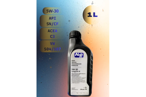 Изображение товара Моторное масло Nord Oil Specific Line 5W30 Audi, Skoda, VW /NRSL023 (1л)
