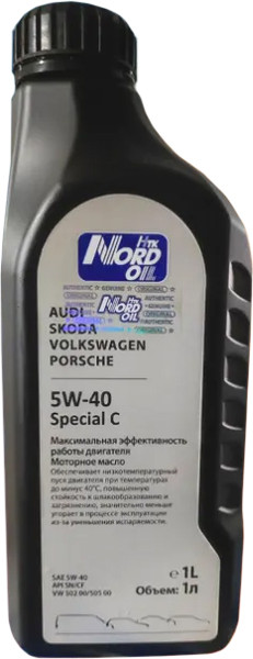 Изображение товара Моторное масло Nord Oil Specific Line 5W40 Audi, Skoda, VW / NRSL034 (1л)