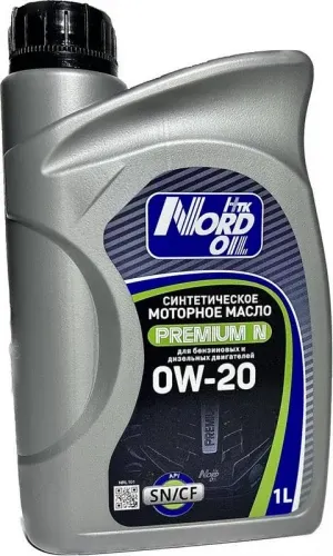 Изображение товара Моторное масло Nord Oil Premium N 0W20 SN/CF / NRL101 (1л)