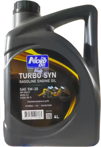 Изображение товара Моторное масло Nord Oil Specific Line 5W30 Hyundai, KIA, SsangYong / NRSL008 (4л)