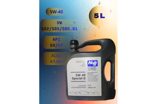 Изображение товара Моторное масло Nord Oil Specific Line 5W40 Audi, Skoda, VW / NRSL035 (5л)