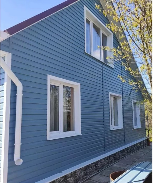 Изображение товара Сайдинг Альта-профиль Альта-Брус Премиум Серо-голубой 3000х250мм