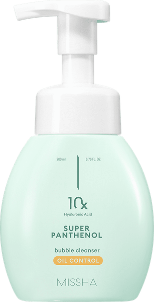 Изображение товара Пенка для умывания Missha Super Panthenol Bubble Cleanser Oil Control (200мл)