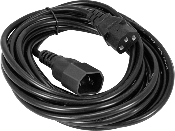 Изображение товара Кабель ExeGate Power EC-5P-C13-C14 3x1.0Cu / EP280632RUS (5м)