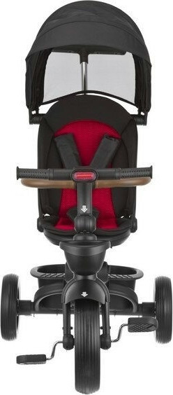 Изображение товара Трехколесный велосипед с ручкой Slider HM-618BK (черный, разобранный, в коробке)