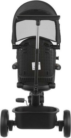 Изображение товара Трехколесный велосипед с ручкой Slider HM-618BK (черный, разобранный, в коробке)