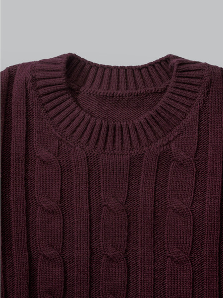 Изображение товара Жилет детский Amarobaby Pure Love School Vogue / AB-OD25-PLSVG1001/08-128 (р.128, бордовый)