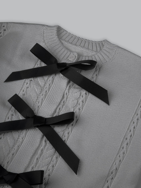 Изображение товара Кофта детская Amarobaby Pure Love School Lady / AB-OD25-PLSL1901/11-134 (р.134, серый)