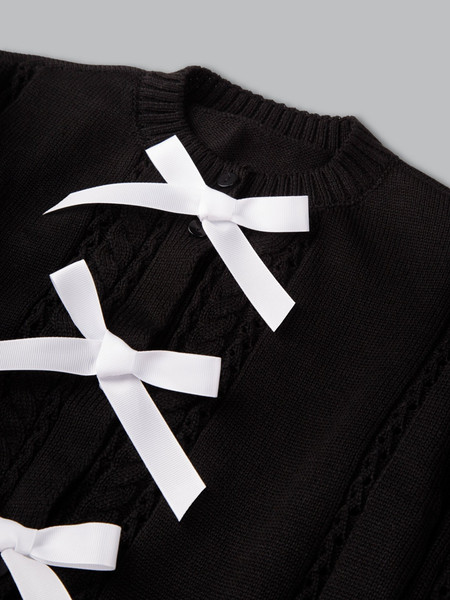 Изображение товара Кофта детская Amarobaby Pure Love School Lady / AB-OD25-PLSL1901/09-122 (р.122, черный)