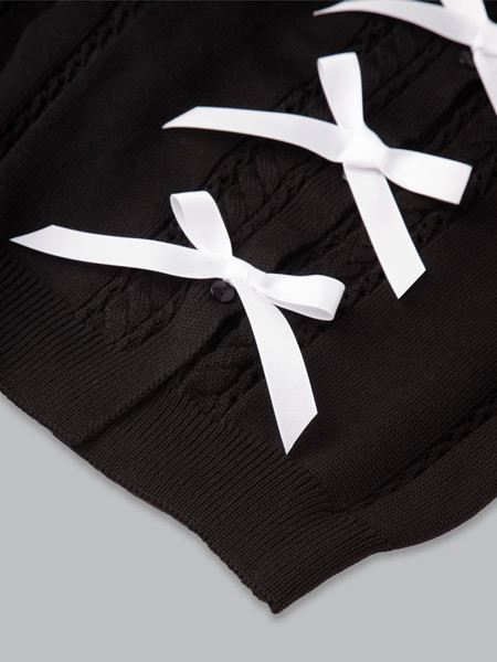 Изображение товара Кофта детская Amarobaby Pure Love School Lady / AB-OD25-PLSL1901/09-122 (р.122, черный)