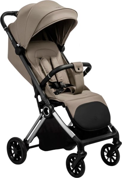 Изображение товара Детская прогулочная коляска Amarobaby Handy / AB25-10HANDY/0330 (бежевый/серебряный)