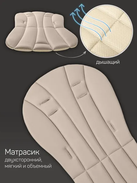 Изображение товара Стульчик для кормления Amarobaby Gourmet / AB25-23GOU/03 (бежевый)