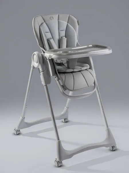 Изображение товара Стульчик для кормления Amarobaby Gourmet / AB25-23GOU/11 (серый)