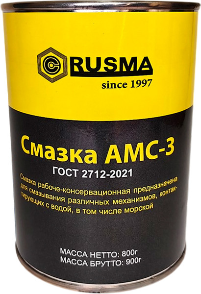 Изображение товара Смазка техническая Rusma Русма АМС-3 (800г)