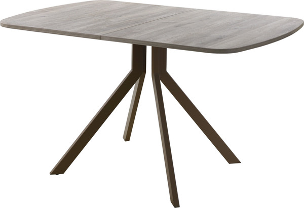 Изображение товара Обеденный стол AMC Elite Е18(1200) D2 (коричневый/дуб уайт-ривер песочно-бежевый)