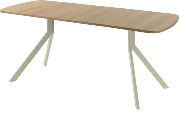 Изображение товара Обеденный стол AMC Elite Е18(1200) D2 (бежевый/дуб небраска натур)