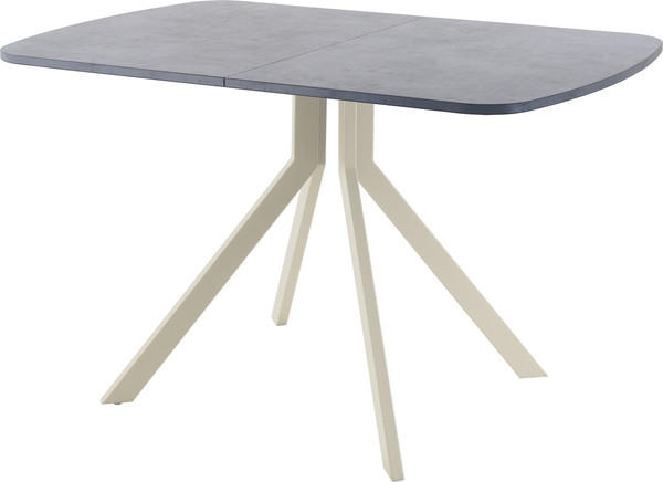 Изображение товара Обеденный стол AMC Elite Е18(1200) D2 (бежевый/бетон чикаго светло-серый)